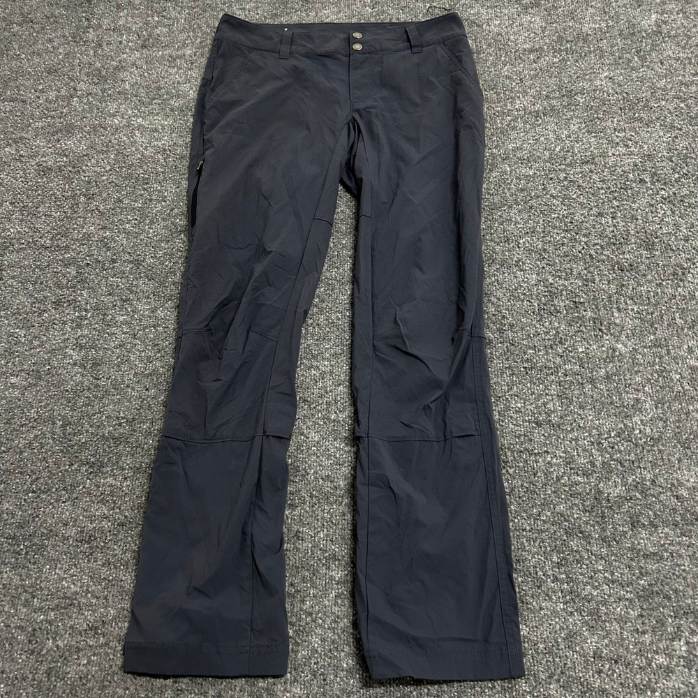 Columbia Pants Womens Size 6 Short Gray Omni-Shield Hiking Outdoor Stretch Pant